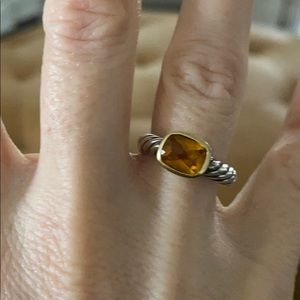 Authentic David Yurman Citine ring. Size 6.